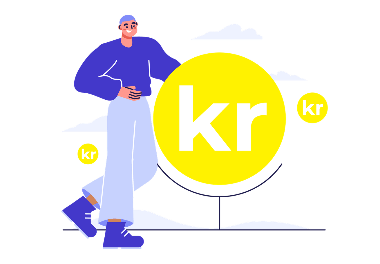 person och kronmynt